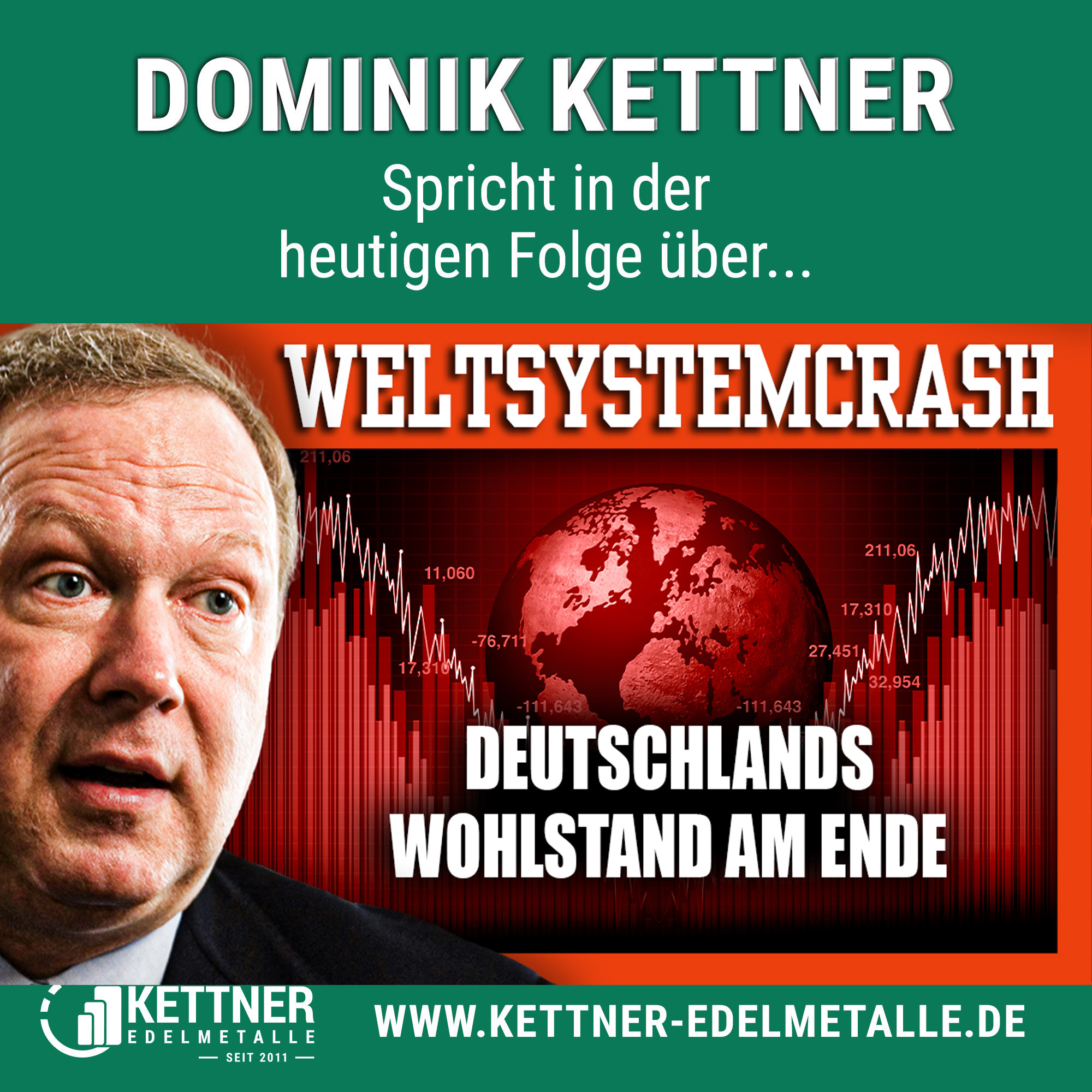 Gold & Silber | Podcast für Investoren, Krisenvorsorger und Sammler | Kettner-Edelmetalle