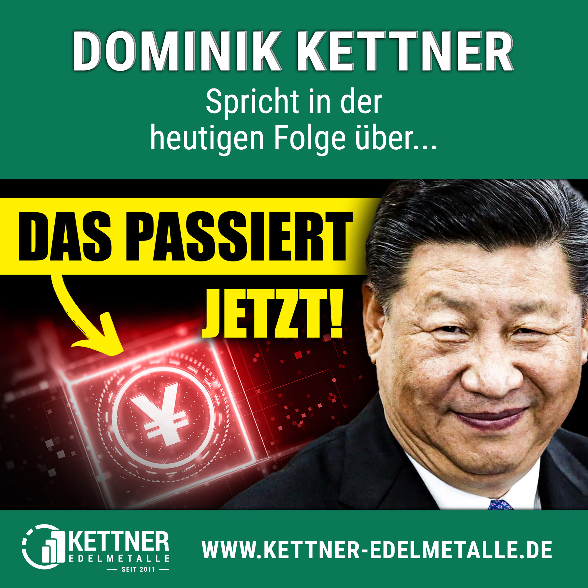 #278 China geht in die nächste CBDC Runde!