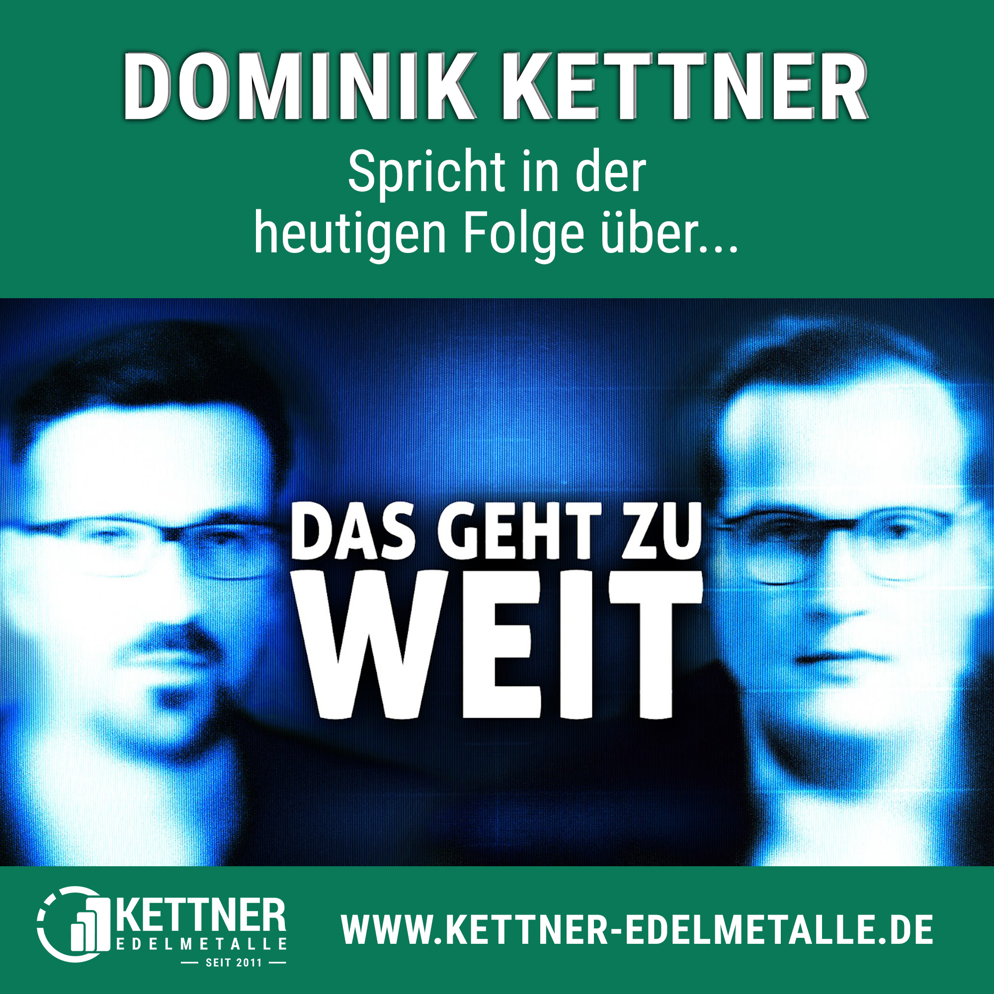 Gold & Silber | Podcast für Investoren, Krisenvorsorger und Sammler | Kettner-Edelmetalle