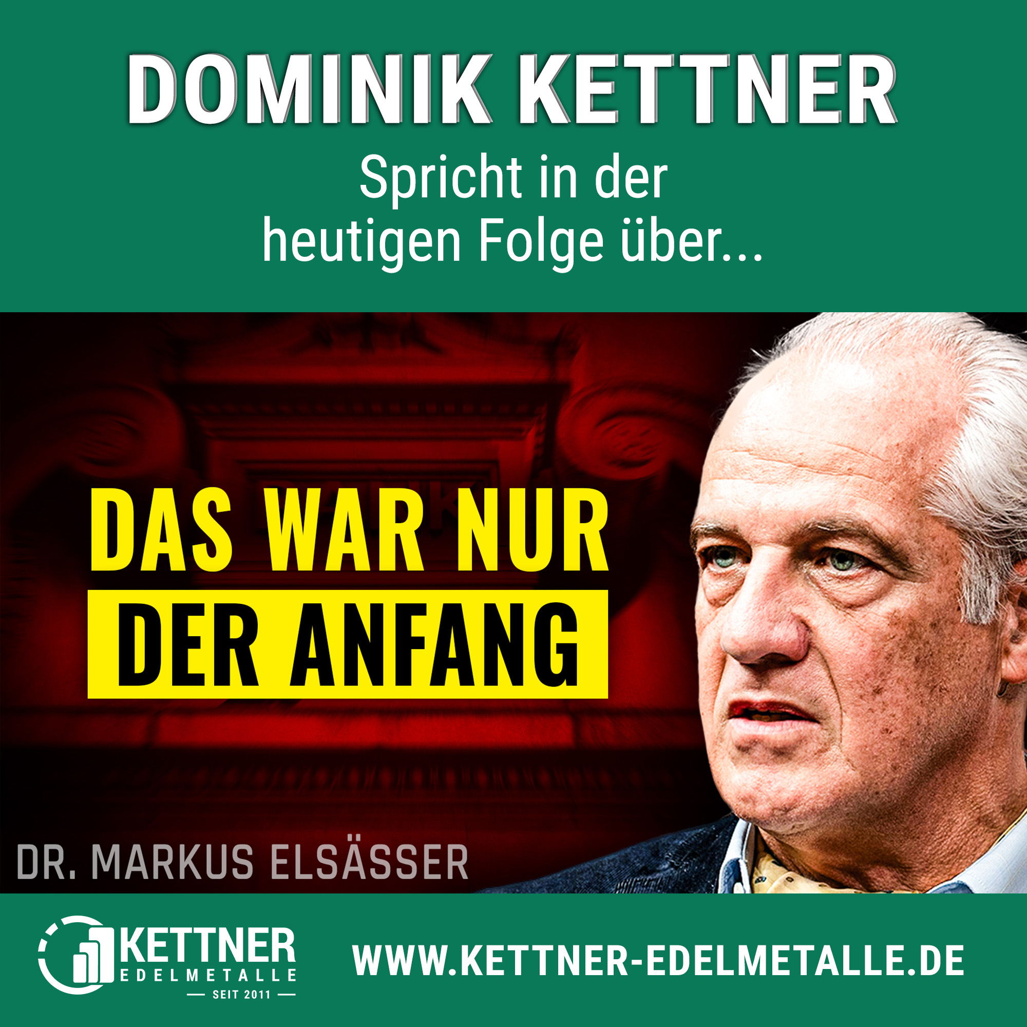 Gold & Silber | Podcast für Investoren, Krisenvorsorger und Sammler | Kettner-Edelmetalle