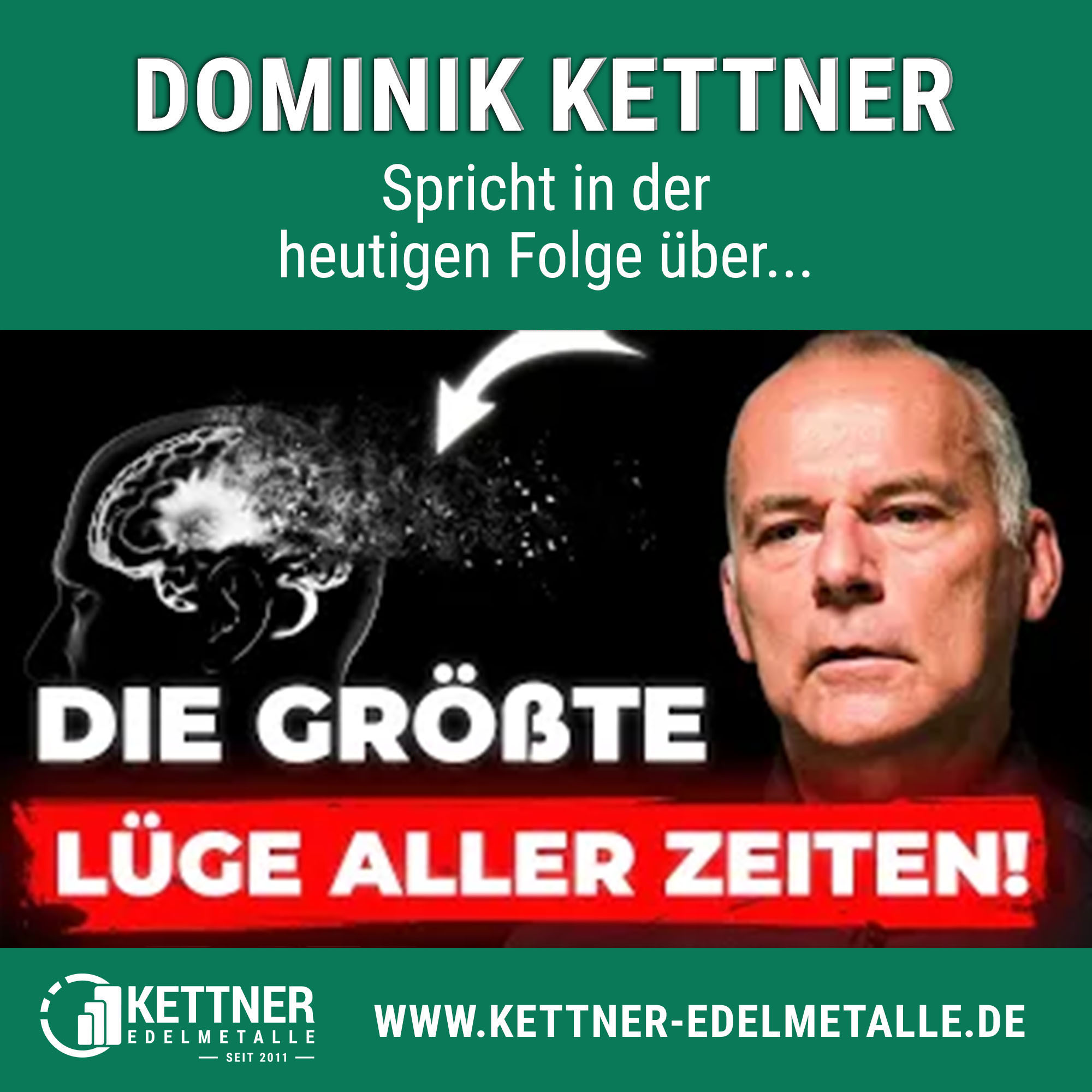 #408 Alzheimer-Schock: So wird unser Gehirn indoktriniert! (Dr. Michael Nehls Interview)